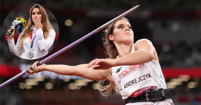 東京奧運贏得標槍銀牌的波蘭選手 Maria Andrejczyk