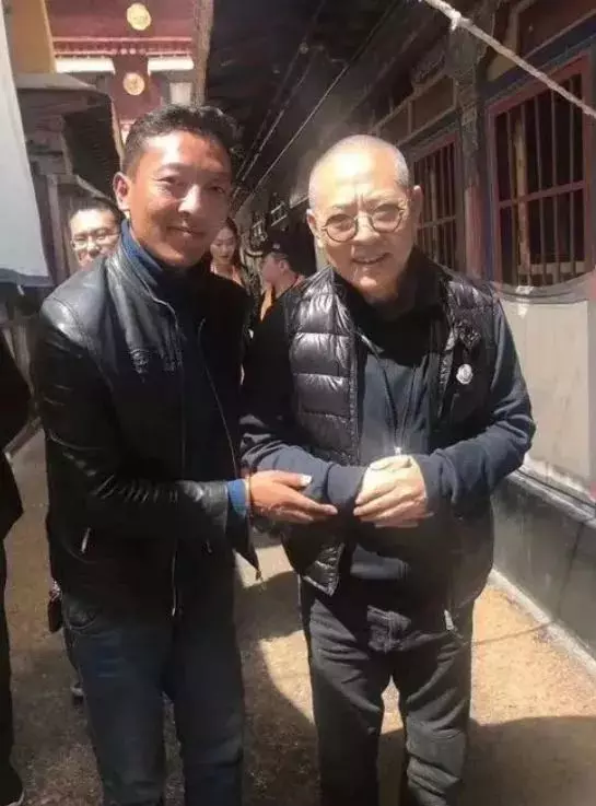 李連杰在西藏的照片