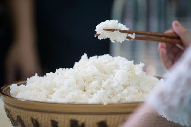 蒸熟的米飯