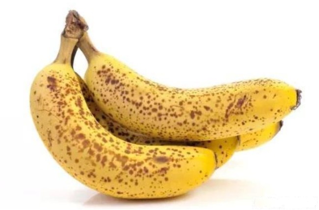 長斑的香蕉