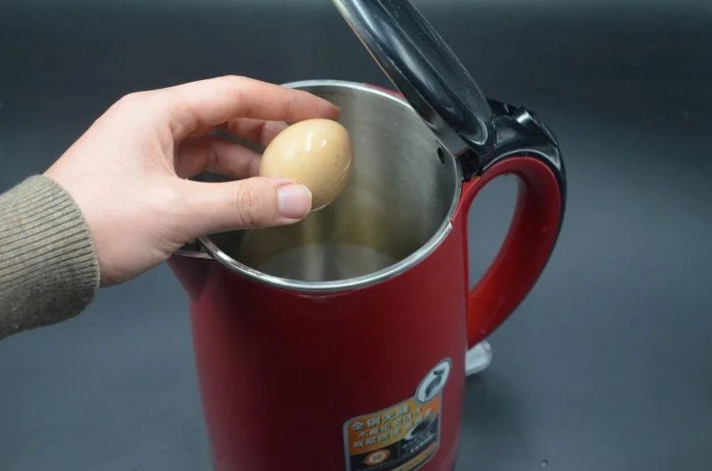 熱水壺也能煮雞蛋